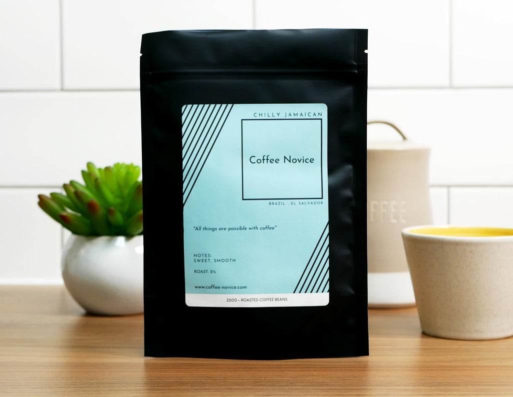 Coffee Novice speciality coffee blend chilly Jamaican