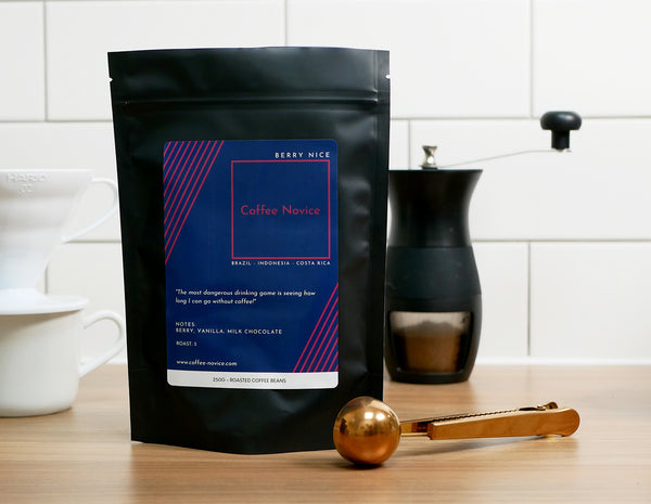 Berry Nice coffee blend – smooth, fruity flavour with berry and milk chocolate notes.