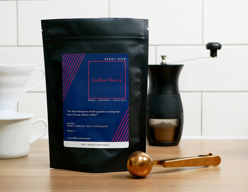Berry Nice coffee blend – smooth, fruity flavour with berry and milk chocolate notes.