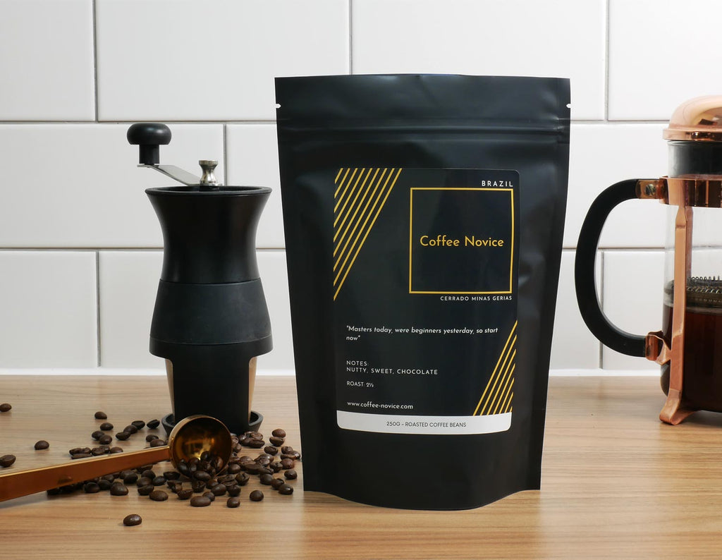 Brazil single origin coffee beans – smooth, balanced flavour with nutty and chocolate notes.