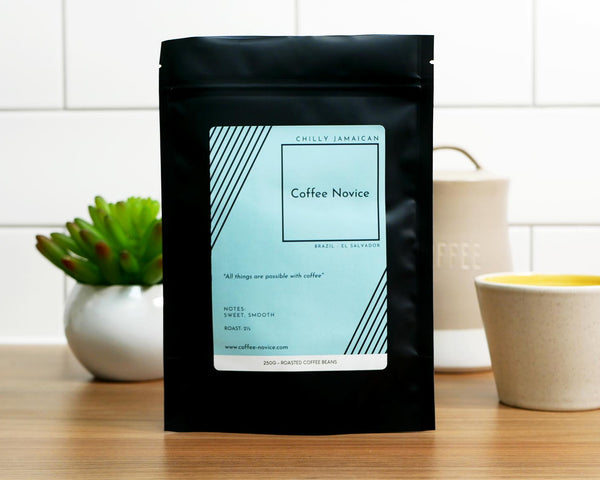 Chilly Jamaican coffee blend – smooth, sweet flavour with plum notes.